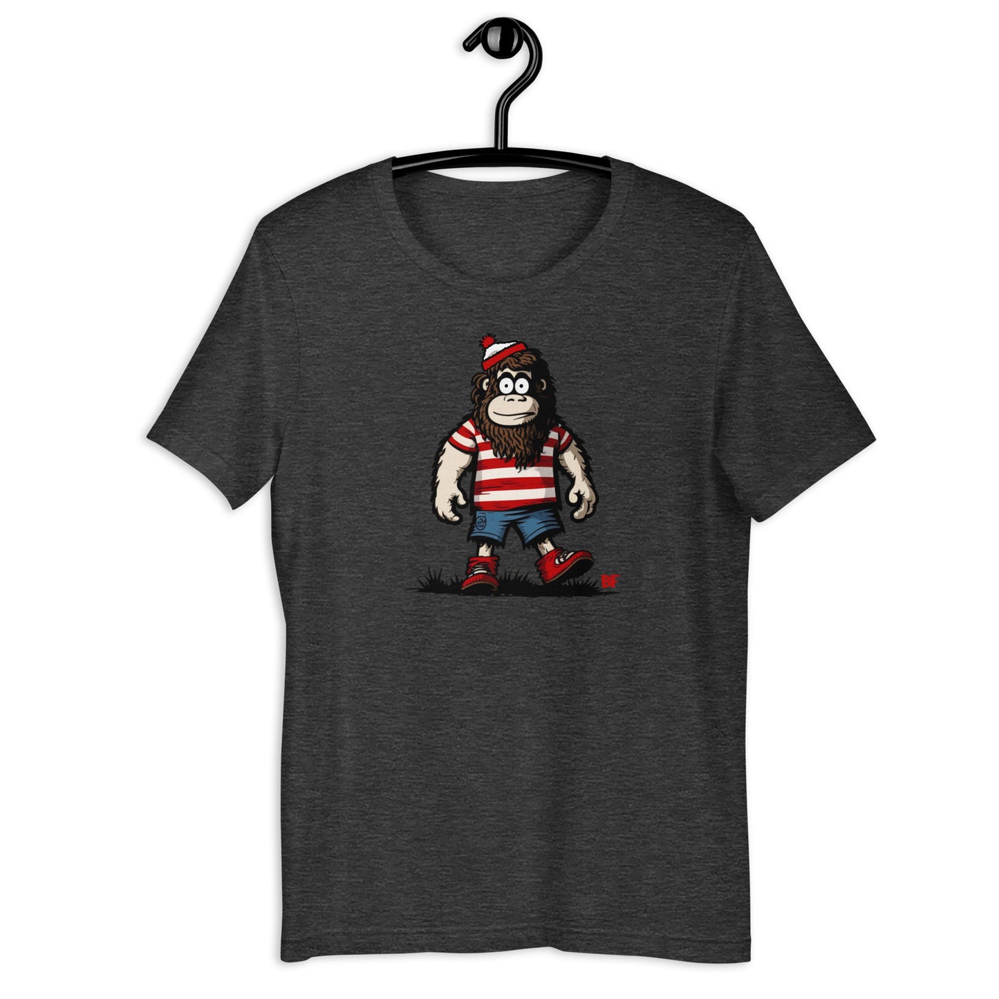 Searching for the perfect Bigfoot t-shirt? Look no further! Our cryptid apparel features an original design t-shirt that's both funny and stylish. With this Bigfoot tshirt, you can show off your love for the cryptid while making a statement. Don't miss out on this must-have addition to your wardrobe.