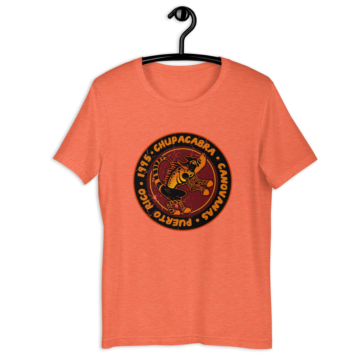 Stand out from the crowd with our distinctive Chupacabra Logo t-shirt! Made from high-quality materials and featuring a unique design, this t-shirt is a must-have for fans of cryptid t-shirts. So why not add some Puerto Rican flair to your wardrobe with our Chupacabra Logo t-shirt?