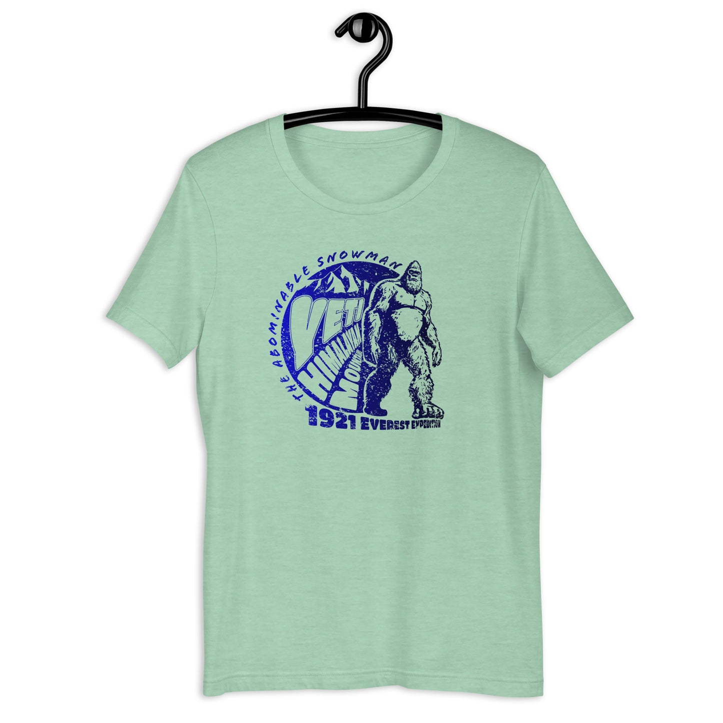 Show off your love for cryptids with our Yeti Everest Expedition t-shirt! Featuring an original design of the Abominable Snowman, this t-shirt is the perfect addition to any cryptid clothing collection. Get yours now and join the search for elusive creatures!